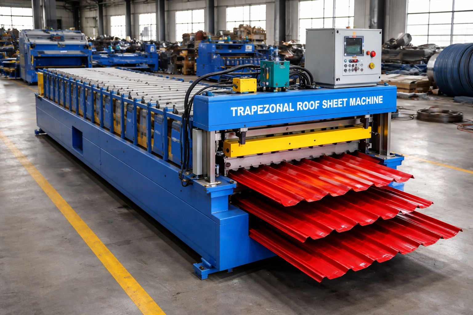 TrapezoidalRoof Sheet Machine