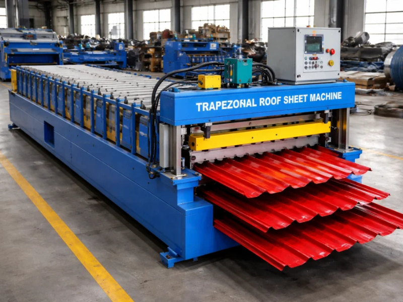 TrapezoidalRoof Sheet Machine